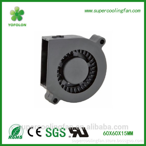 60x60x15mm Small low noise dc blower fan 12V dc axial blower